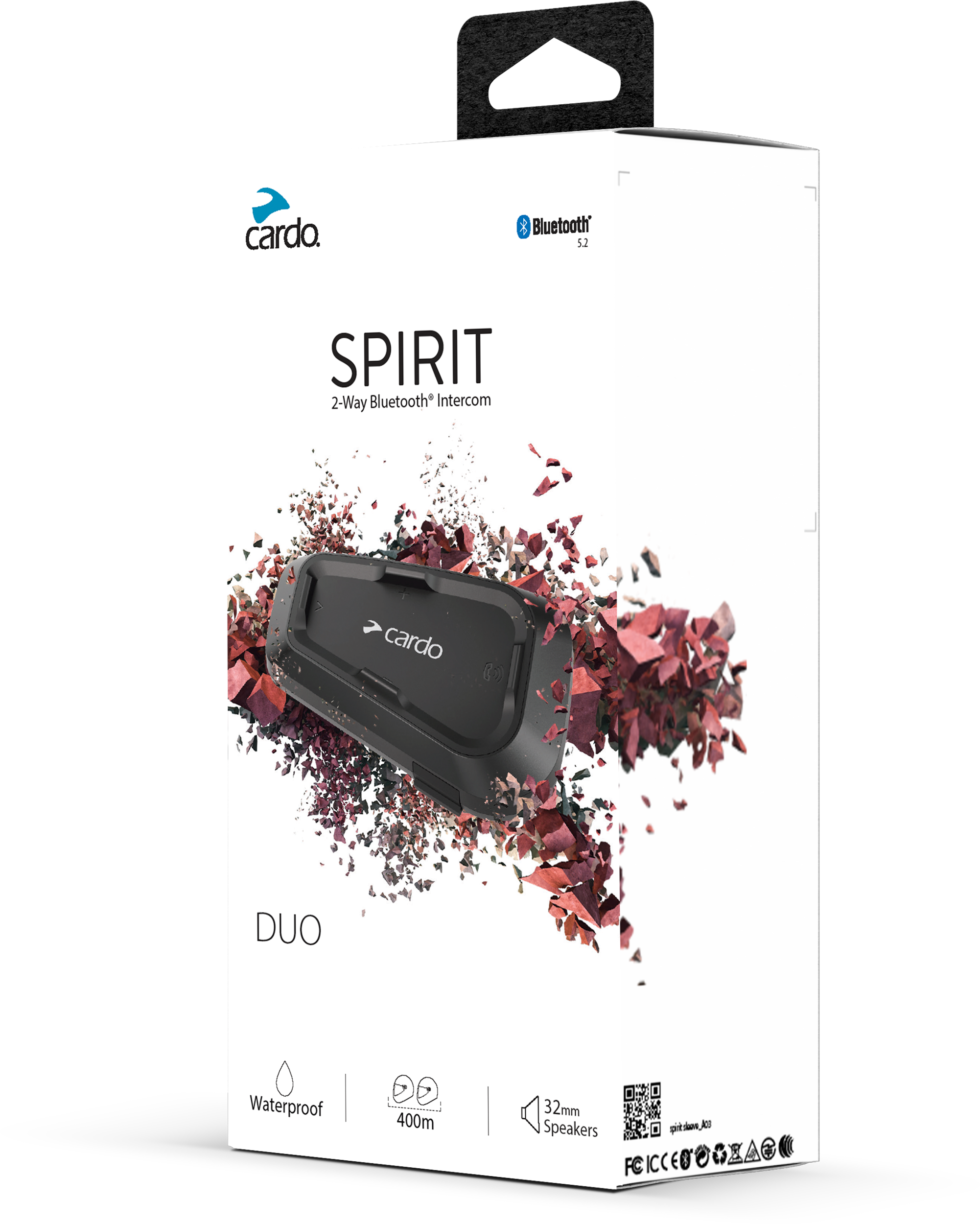 Cardo Spirit Bluetooth Headset Duo - Harddrive Products