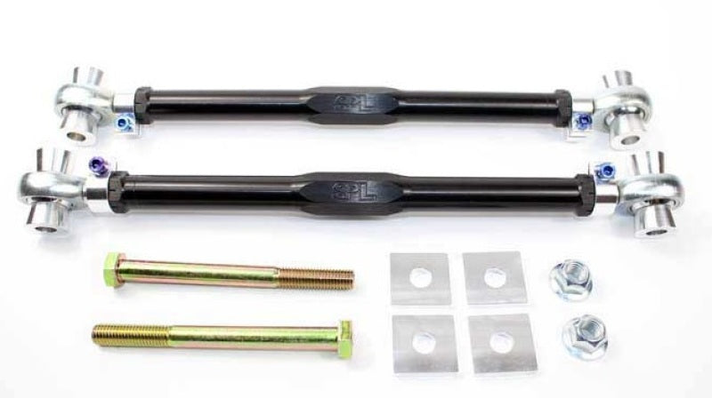 SPL Parts 06-13 BMW 3 Series/1 Series (E9X/E8X) Rear Toe Links w/Eccentric Lockouts (Excl M Models) - Suspension