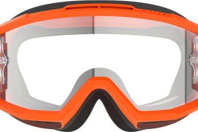 SCOTT Split Otg Goggle Orange Clear Lens