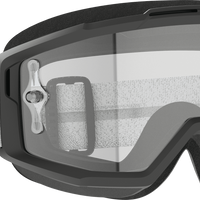 SCOTT Split Otg Goggle Prem Blk/Wht Clear Wrks