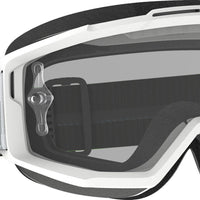 Scott Split Otg Goggle Sand Dust Black W/dark Grey Lens - White - Apparel Collection