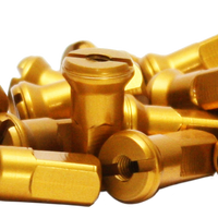 Dubya Spoke Nipples Gold - Tires & Wheels