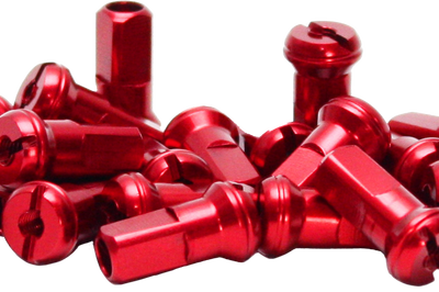 Dubya Spoke Nipples Red - Tires & Wheels