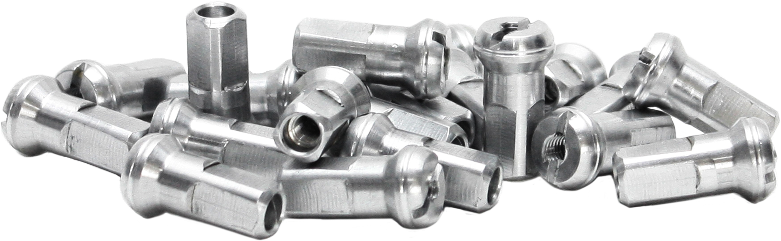 Dubya Spoke Nipples Silver - Tires & Wheels