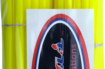 Bykas Spoke Wraps Yellow 72/pk 21’’/19’’ - Tires & Wheels