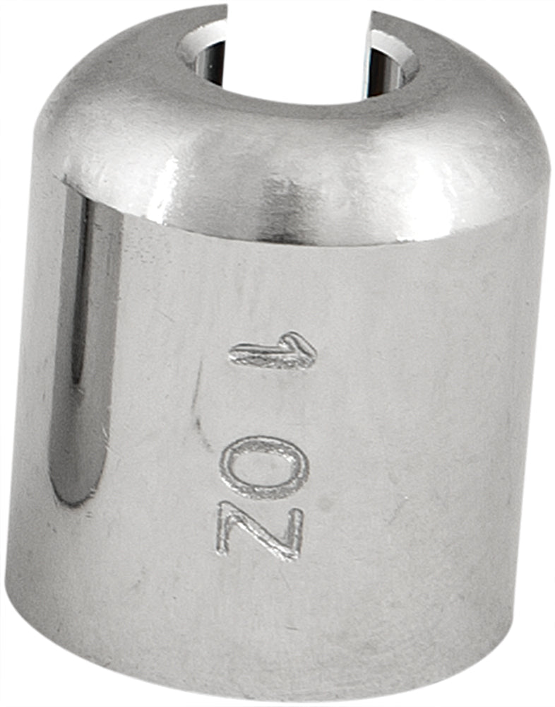 K&l Spoked Wheel Weights Chrome 1 Oz 10/pk - Harddrive Products