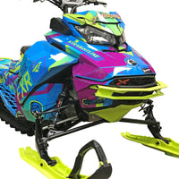 Straightline Sport Series Front Bumper Manta Green - Black - Snowmobile Collection