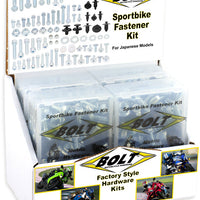 Bolt Sportbike Track Pack 6/pk Display - Tires & Wheels