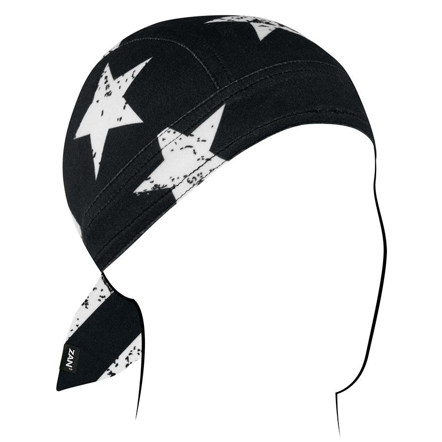 Zan Sportflex Series Flydanna Black & White Flag - Harddrive Products