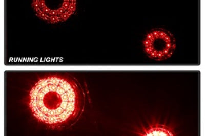 SPYDER Spyder 01-03 Lexus IS300 LED Tail Lights w/Inner Trunk - Smoke (ALT-YD-LIS300-LED-SET-SM)