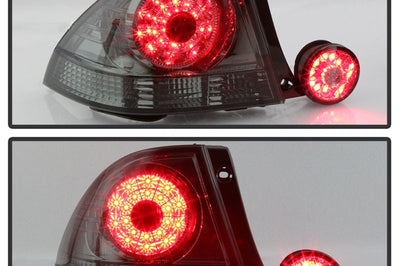 SPYDER Spyder 01-03 Lexus IS300 LED Tail Lights w/Inner Trunk - Smoke (ALT-YD-LIS300-LED-SET-SM)