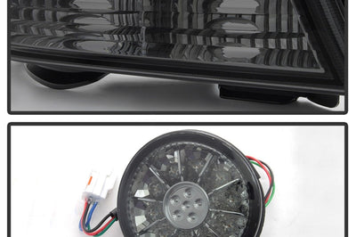 SPYDER Spyder 01-03 Lexus IS300 LED Tail Lights w/Inner Trunk - Smoke (ALT-YD-LIS300-LED-SET-SM)