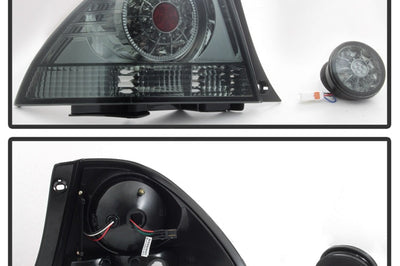 SPYDER Spyder 01-03 Lexus IS300 LED Tail Lights w/Inner Trunk - Smoke (ALT-YD-LIS300-LED-SET-SM)