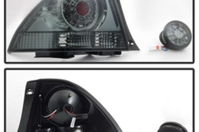 SPYDER Spyder 01-03 Lexus IS300 LED Tail Lights w/Inner Trunk - Smoke (ALT-YD-LIS300-LED-SET-SM)