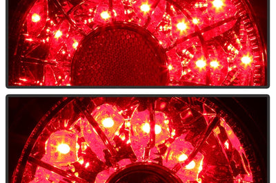 SPYDER Spyder 01-03 Lexus IS300 LED Tail Lights w/Inner Trunk - Smoke (ALT-YD-LIS300-LED-SET-SM)