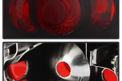 SPYDER Spyder 02-05 Audi A4 (Excl Convertible/Wagon) Euro Style Tail Lights - Black (ALT-YD-AA402-BK)