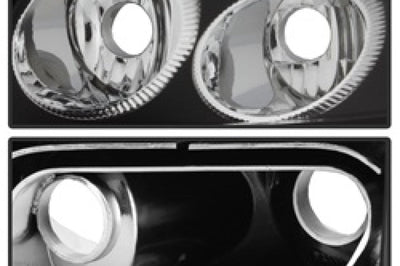 SPYDER Spyder 02-05 Audi A4 (Excl Convertible/Wagon) Euro Style Tail Lights - Black (ALT-YD-AA402-BK)