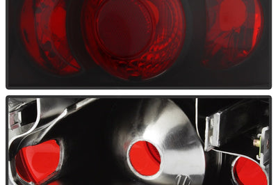 SPYDER Spyder 02-05 Audi A4 (Excl Convertible/Wagon) Euro Style Tail Lights - Black (ALT-YD-AA402-BK)