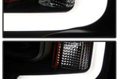 SPYDER Spyder 02-05 Dodge Ram 1500 Light Bar Projector Headlights - Black (PRO-YD-DR02V2-LB-BK) - Lights