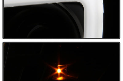 SPYDER Spyder 05-11 Toyota Tacoma Ver 2 Proj Headlights - Light Bar DRL - Black Smoke PRO-YD-TT05V2-LB-BSM - Lights