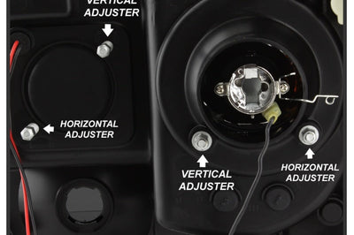 SPYDER Spyder 05-11 Toyota Tacoma Ver 2 Proj Headlights - Light Bar DRL - Black Smoke PRO-YD-TT05V2-LB-BSM - Lights