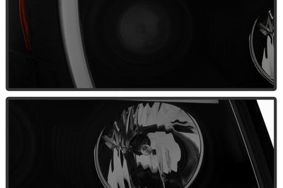 SPYDER Spyder 05-11 Toyota Tacoma Ver 2 Proj Headlights - Light Bar DRL - Black Smoke PRO-YD-TT05V2-LB-BSM - Lights