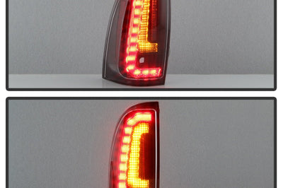 SPYDER Spyder 05-15 Toyota Tacoma LED Tail Lights (Not Compatible w/OEM LEDS) - Black ALT-YD-TT05V2-LB-BK