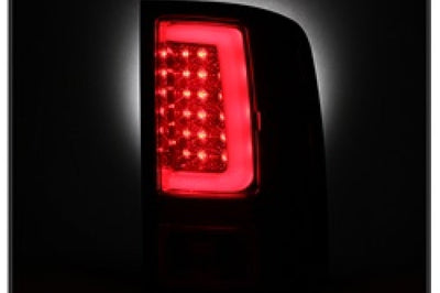 SPYDER Spyder 07-13 GMC Sierra 1500 V2 Light Bar LED Tail Lights - Red Clear (ALT-YD-GS07V2-LBLED-RC)