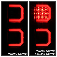 SPYDER Spyder 07-13 Toyota Tundra V2 Light Bar LED Tail Lights - Black ALT-YD-TTU07V2-LB-BK