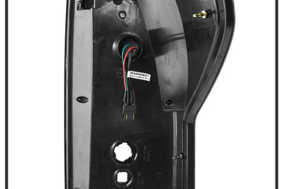 SPYDER Spyder 07-13 Toyota Tundra V2 Light Bar LED Tail Lights - Black ALT-YD-TTU07V2-LB-BK