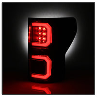 SPYDER Spyder 07-13 Toyota Tundra V2 Light Bar LED Tail Lights - Black ALT-YD-TTU07V2-LB-BK