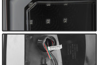 SPYDER Spyder 07-13 Toyota Tundra V2 Light Bar LED Tail Lights - Smoke ALT-YD-TTU07V2-LB-BSM