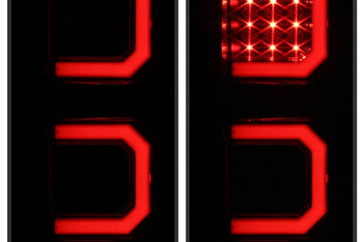 SPYDER Spyder 07-13 Toyota Tundra V2 Light Bar LED Tail Lights - Smoke ALT-YD-TTU07V2-LB-BSM