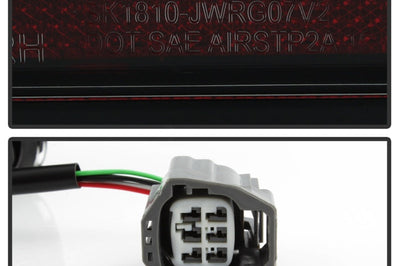 SPYDER Spyder 07-16 Jeep Wrangler Verison 2 Light Bar LED Tail Lights - Smoke (ALT-YD-JWA07V2-LBLED-BSM)