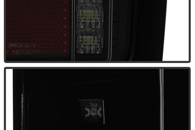 SPYDER Spyder 07-16 Jeep Wrangler Verison 2 Light Bar LED Tail Lights - Smoke (ALT-YD-JWA07V2-LBLED-BSM)