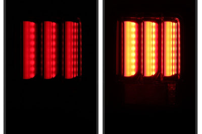 SPYDER Spyder 07-16 Jeep Wrangler Verison 2 Light Bar LED Tail Lights - Smoke (ALT-YD-JWA07V2-LBLED-BSM)