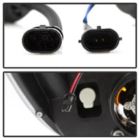 SPYDER Spyder 08-13 Toyota Sequoia Projector Headlights - Light Bar DRL - Black PRO-YD-TTU07V2-LB-BK - Lights