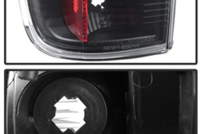 SPYDER Spyder 08-16 Ford Super Duty F-250 V3 Light Bar LED Tail Lights - Black (ALT-YD-FS07V3-LBLED-BK)