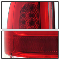 SPYDER Spyder 08-16 Ford Super Duty F-250 V3 Light Bar LED Tail Lights - Red Clear (ALT-YD-FS07V3-LBLED-RC)