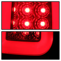 SPYDER Spyder 08-16 Ford Super Duty F-250 V3 Light Bar LED Tail Lights - Red Clear (ALT-YD-FS07V3-LBLED-RC)