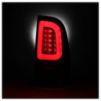 SPYDER Spyder 08-16 Ford Super Duty F-250 V3 Light Bar LED Tail Lights - Red Clear (ALT-YD-FS07V3-LBLED-RC)