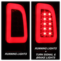 SPYDER Spyder 08-16 Ford Super Duty F-250 V3 Light Bar LED Tail Lights - Red Clear (ALT-YD-FS07V3-LBLED-RC)