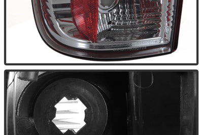 SPYDER Spyder 08-16 Ford Super Duty F-250 V3 Light Bar LED Tail Lights - Red Clear (ALT-YD-FS07V3-LBLED-RC)