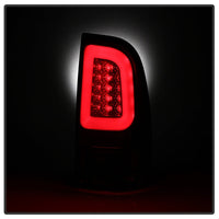 SPYDER Spyder 08-16 Ford Super Duty F-250 V3 Light Bar LED Tail Lights - Red Clear (ALT-YD-FS07V3-LBLED-RC)