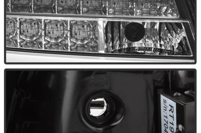 SPYDER Spyder 09-12 Audi A6 LED Tail Lights - Black (ALT-YD-AA609-LED-BK)
