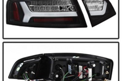 SPYDER Spyder 09-12 Audi A6 LED Tail Lights - Black (ALT-YD-AA609-LED-BK)