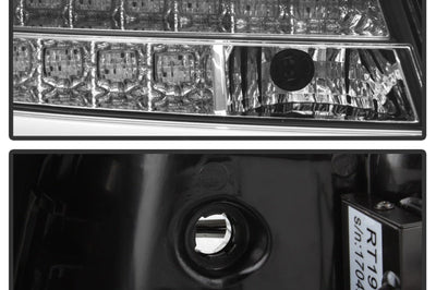 SPYDER Spyder 09-12 Audi A6 LED Tail Lights - Black (ALT-YD-AA609-LED-BK)