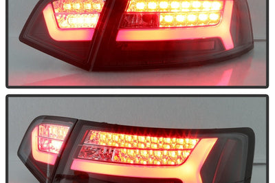 SPYDER Spyder 09-12 Audi A6 LED Tail Lights - Black (ALT-YD-AA609-LED-BK)