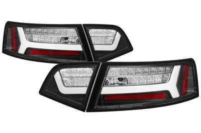 SPYDER Spyder 09-12 Audi A6 LED Tail Lights - Black (ALT-YD-AA609-LED-BK)