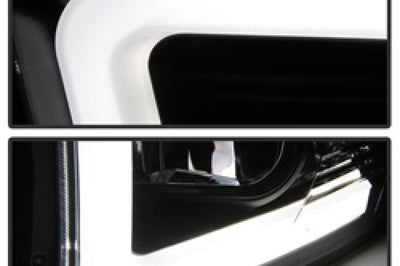 SPYDER Spyder 09-16 Dodge Ram 1500 Version 2 Headlights Light Bar DRL Black PRO-YD-DR09V2-LBDRL-BK - Lights